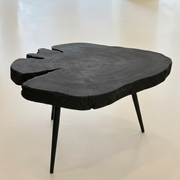 Rustic Charred Oak Coffee Table