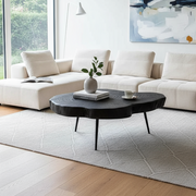 Rustic Charred Oak Coffee Table