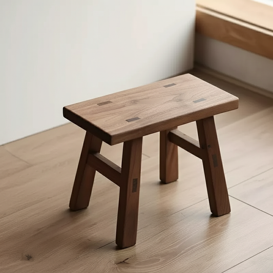 Solid Wood Small Bench