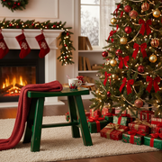 Vintage Painted Wooden Stools