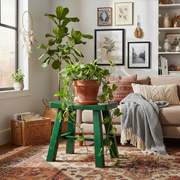 Vintage Painted Wooden Stools