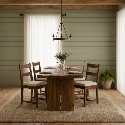 Rustic Solid Wood  Dining Table