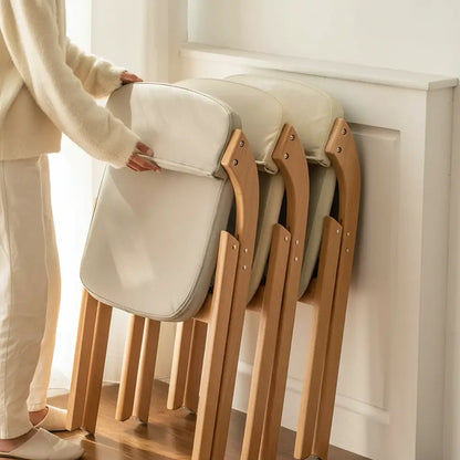 Solid Wood Folding Dinner Chair