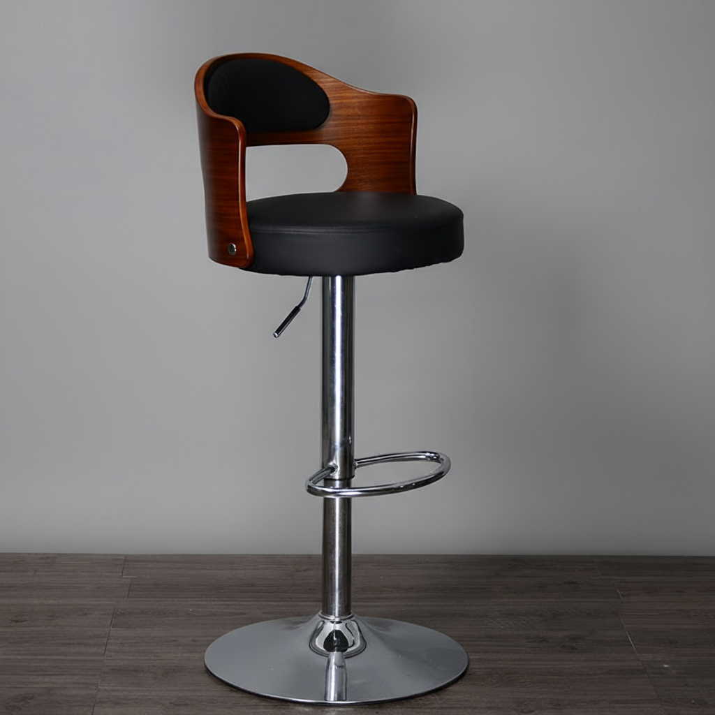 Adjustable 360° Swivel Bar Stool