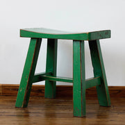 Vintage Painted Wooden Stools