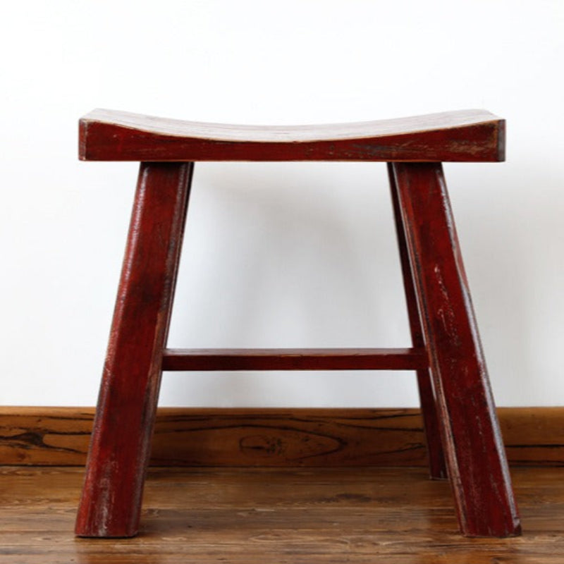 Vintage Painted Wooden Stools