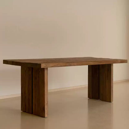 Rustic Solid Wood  Dining Table