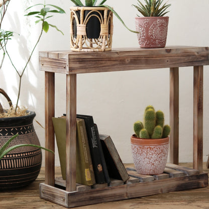 Solid Wood Console Table – Entryway & Living Room Sofa Side Table