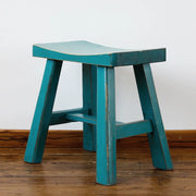 Vintage Painted Wooden Stools
