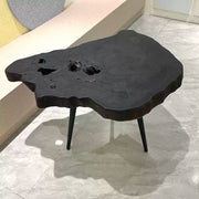 Rustic Charred Oak Coffee Table