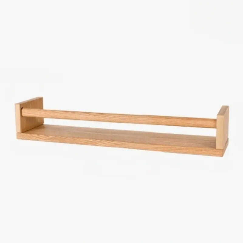 🌿 Solid Wood Kids Wall Bookshelf — Natural, Safe, and Stylish