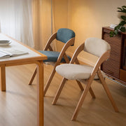 Solid Wood Folding Dinner Chair